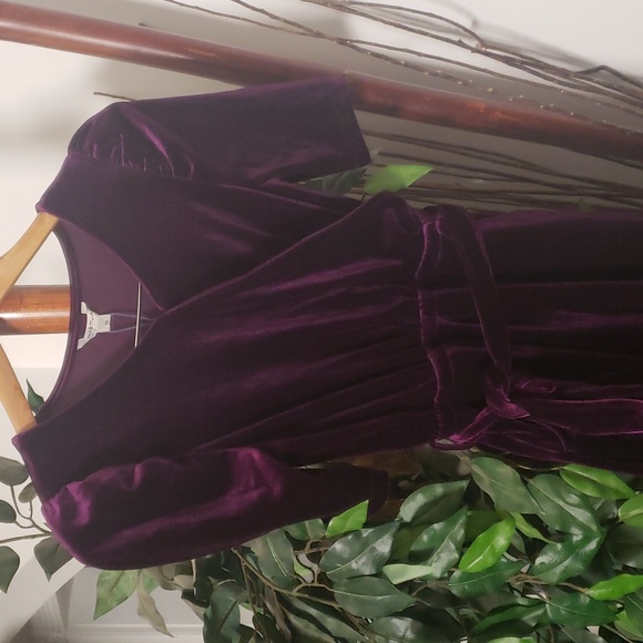 Habitual Other - Habitual Girl Size 10 Jumpsuit Velour NWT